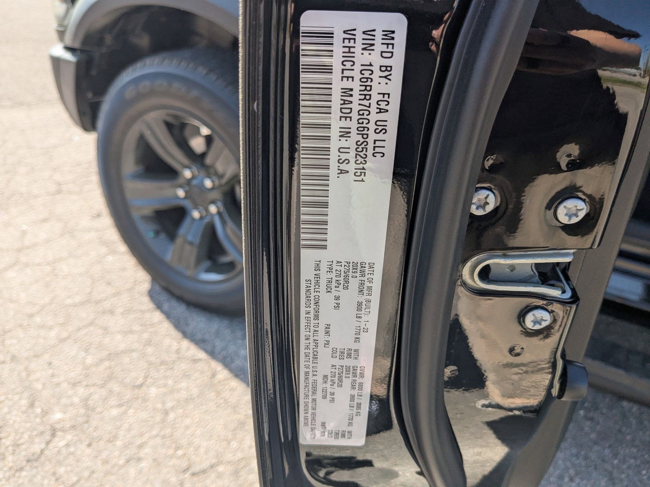 2023 RAM 1500 Classic Warlock Quad Cab 4x4 6'4' Box