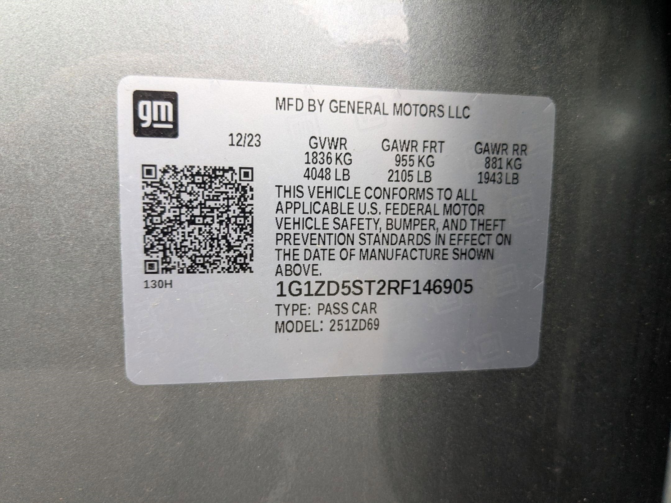 2024 Chevrolet Malibu FWD 1LT