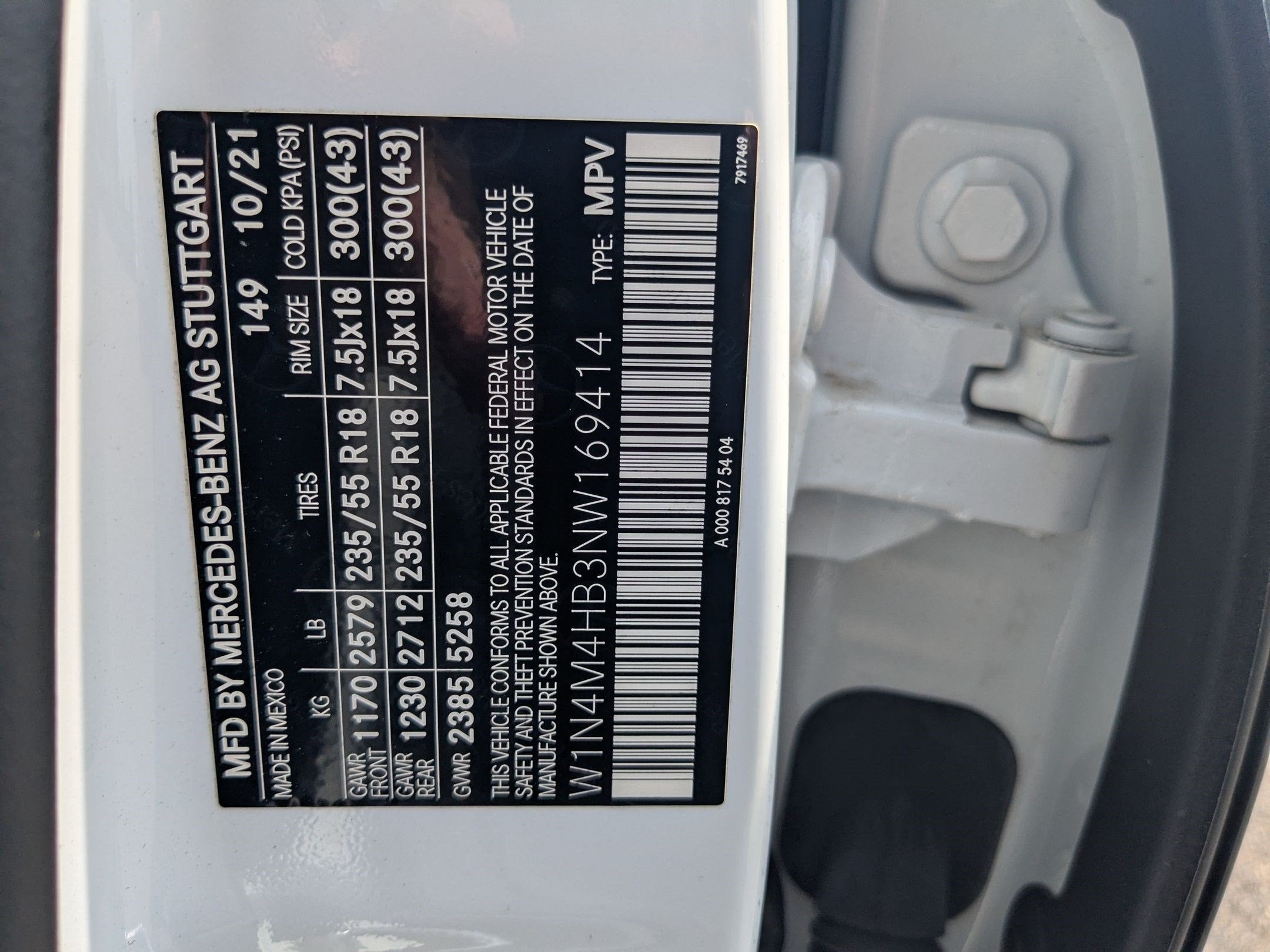 2022 Mercedes-Benz GLB 4MATIC®