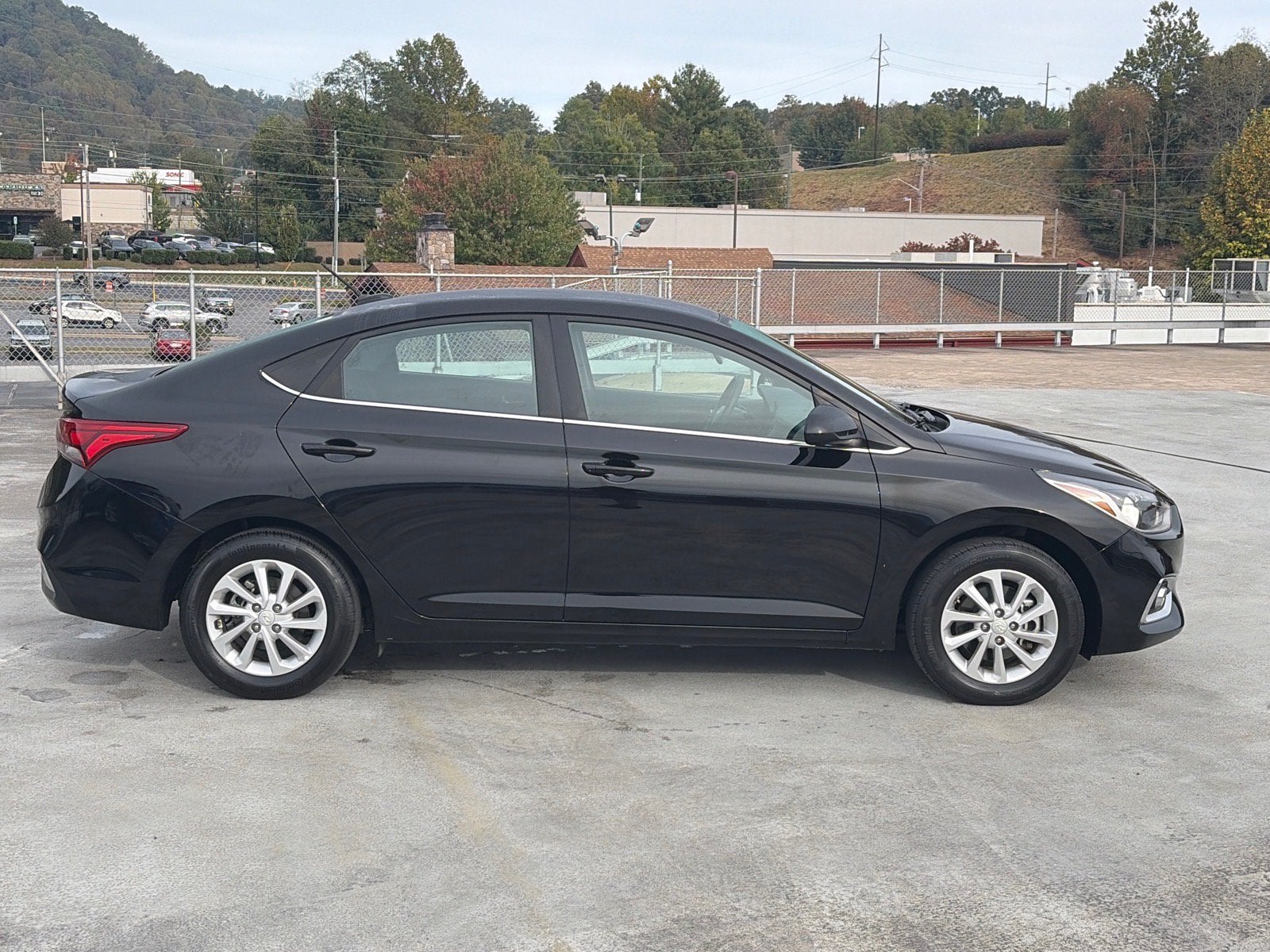 Used 2022 Hyundai Accent SEL with VIN 3KPC24A65NE163047 for sale in Waynesville, NC