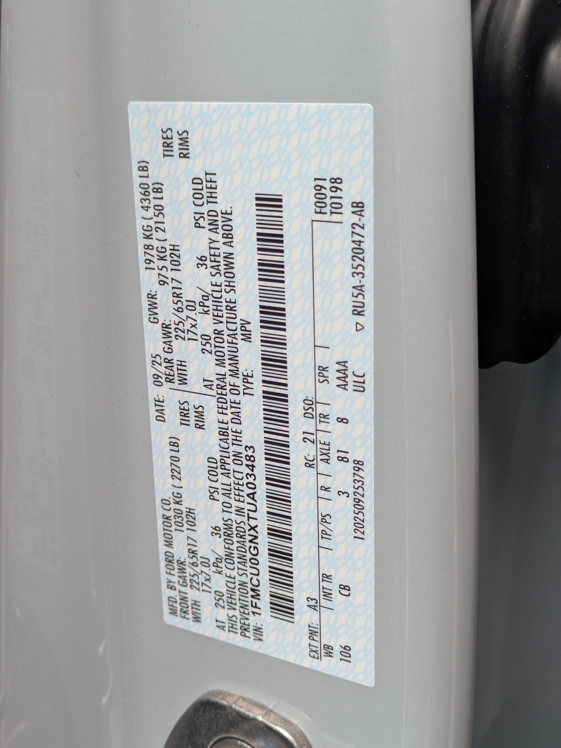 2026 Ford Escape Active