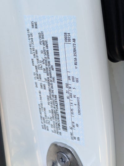 2026 Ford Escape Platinum