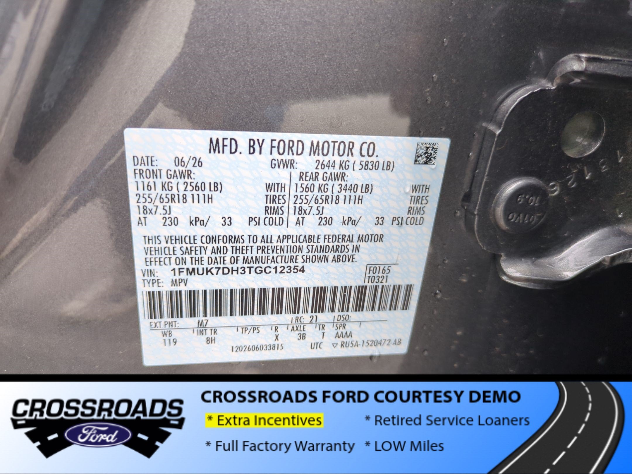 2026 Ford Explorer Active - Crossroads Courtesy Demo