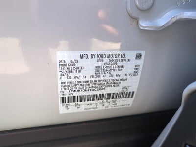 2026 Ford Explorer Active w/200A Pkg
