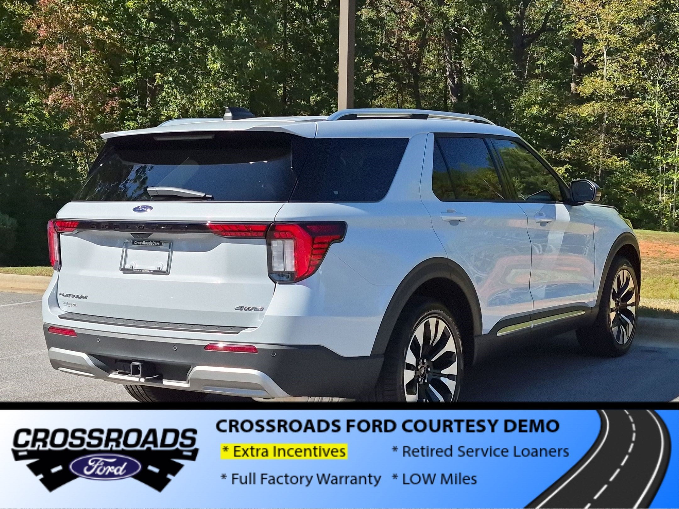 2026 Ford Explorer Platinum - Crossroads Courtesy Demo