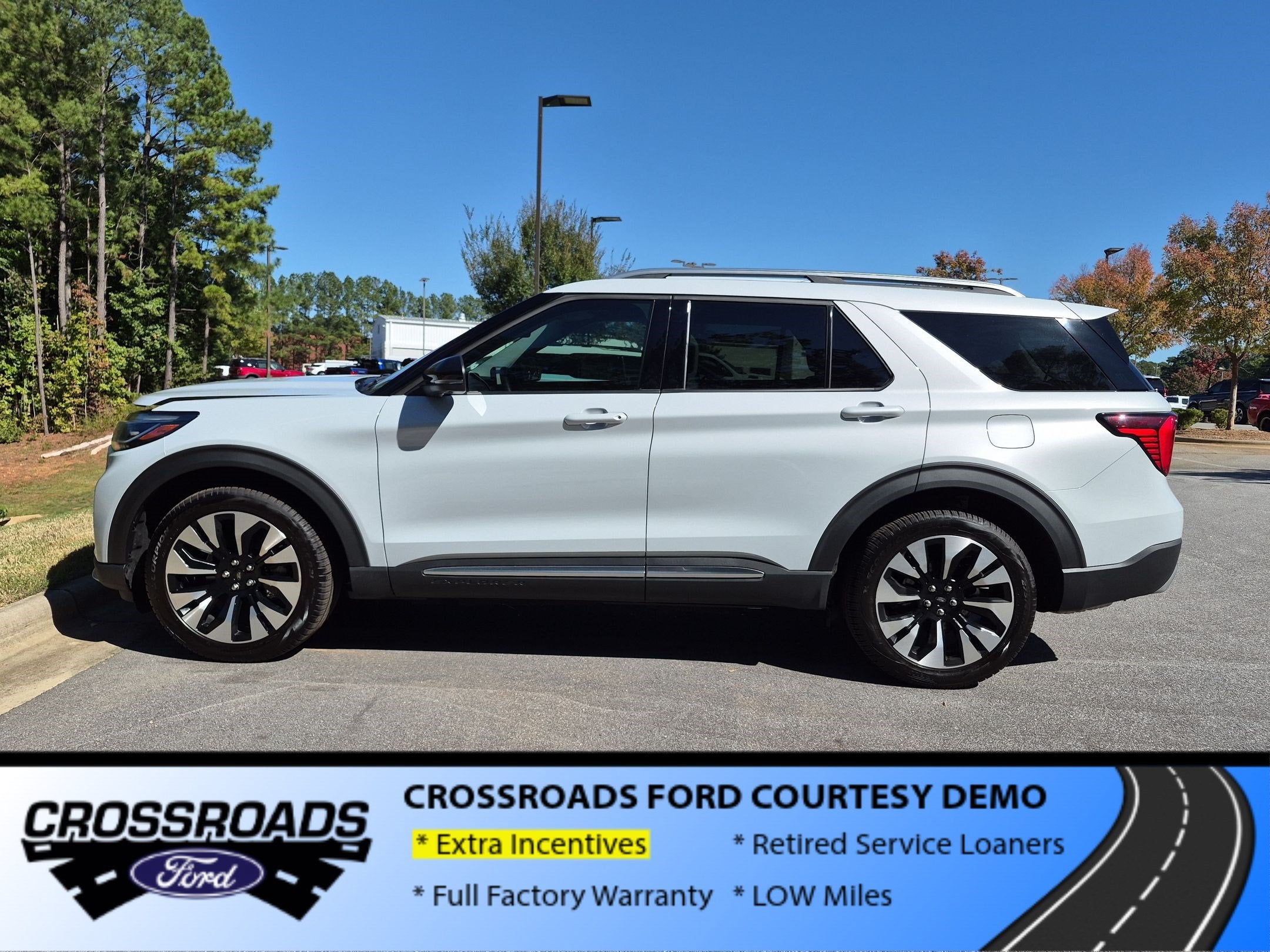 2026 Ford Explorer Platinum - Crossroads Courtesy Demo