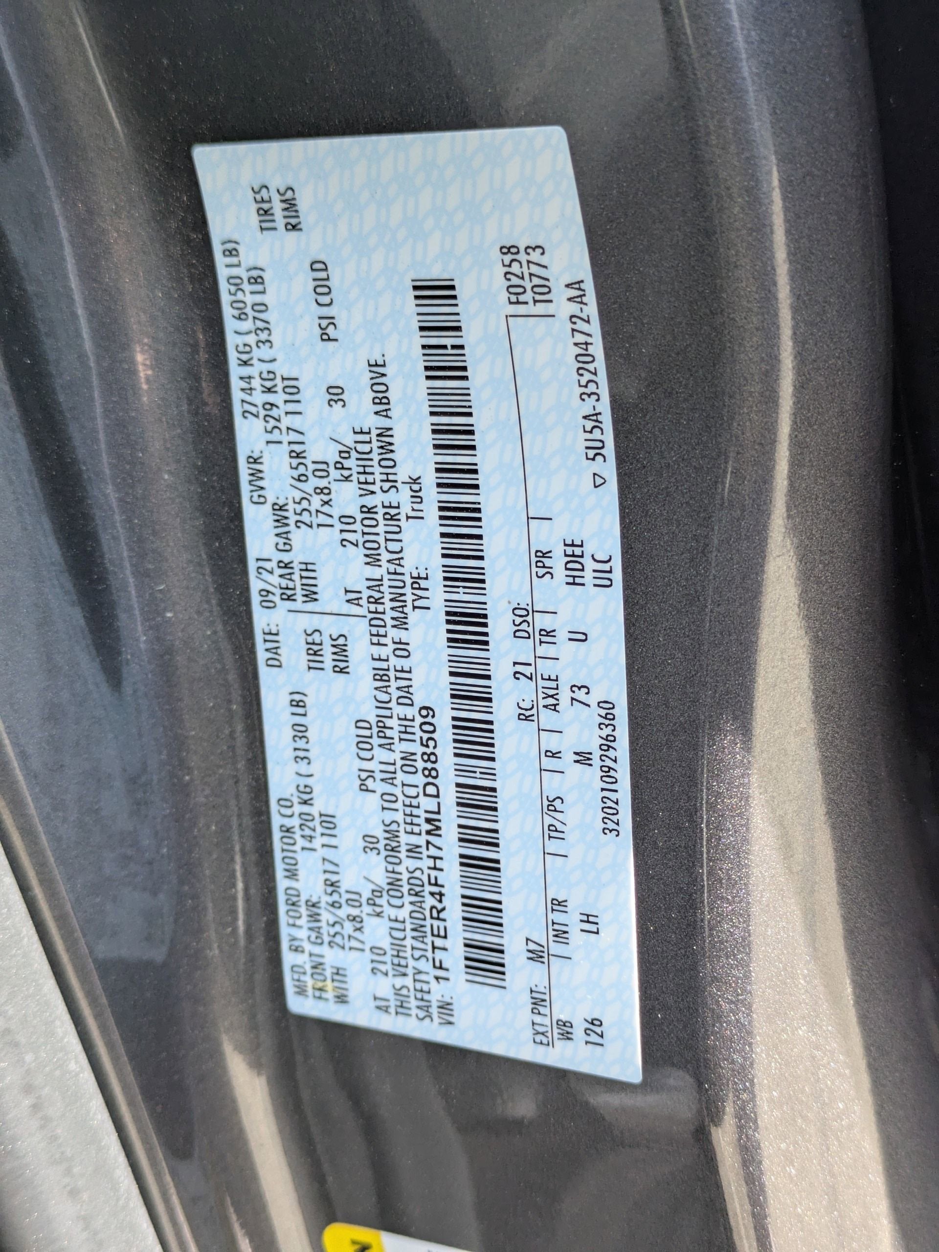 2021 Ford Ranger XLT