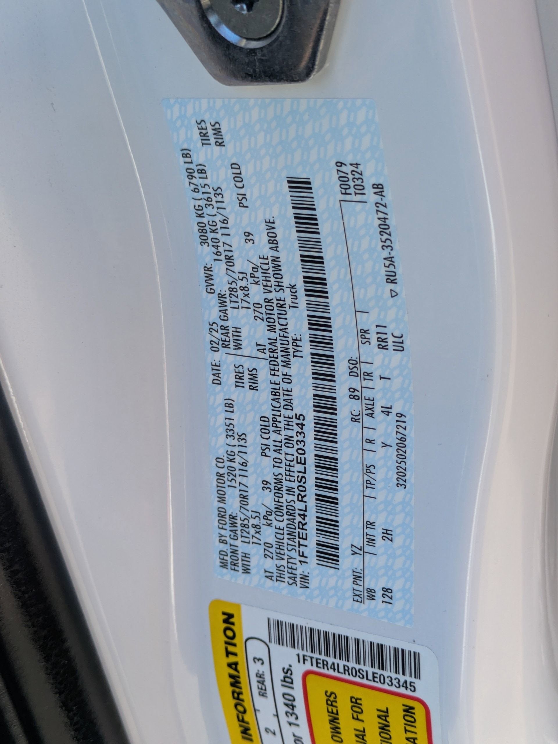 2025 Ford Ranger Raptor