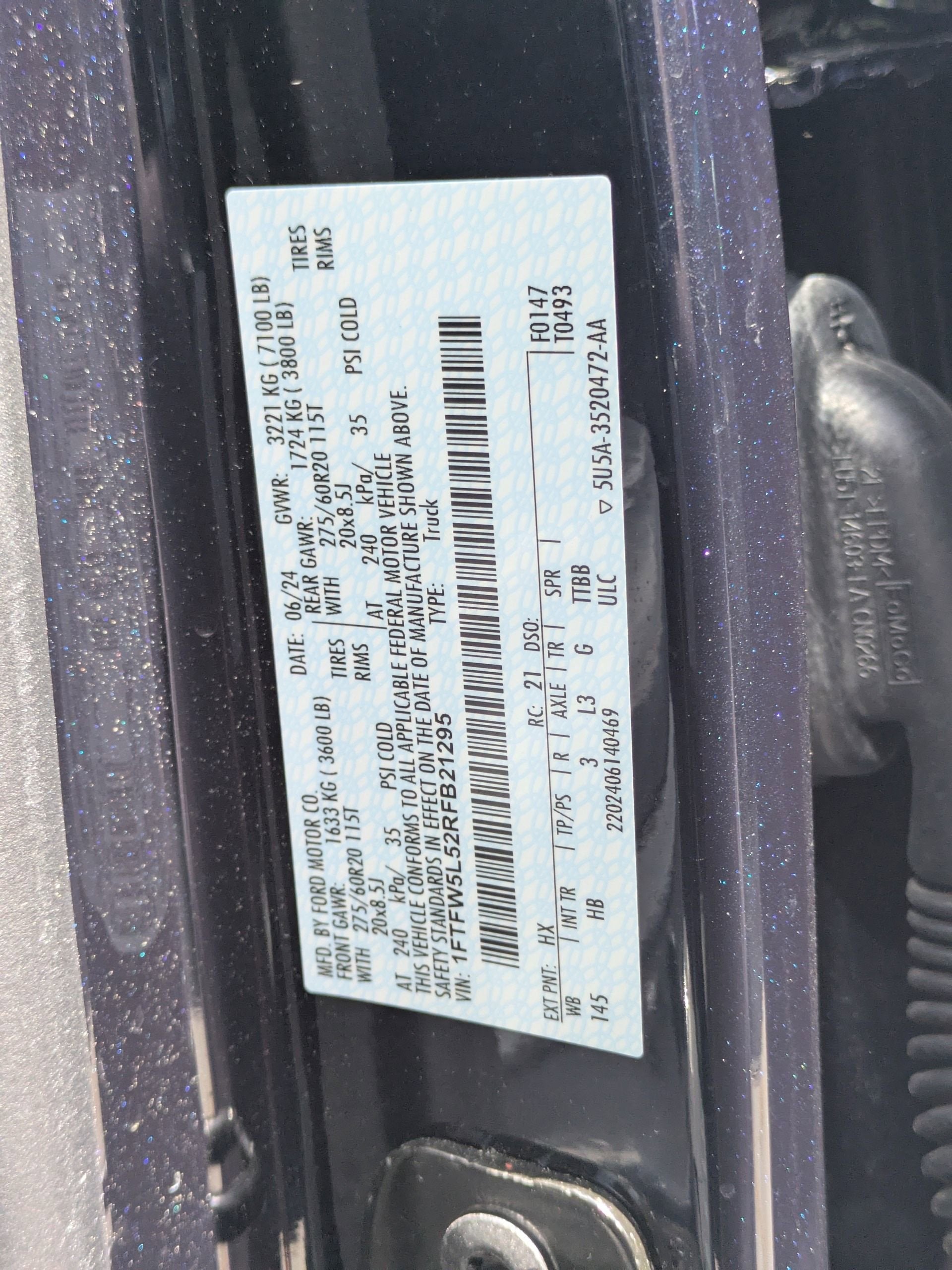 2024 Ford F-150 LARIAT