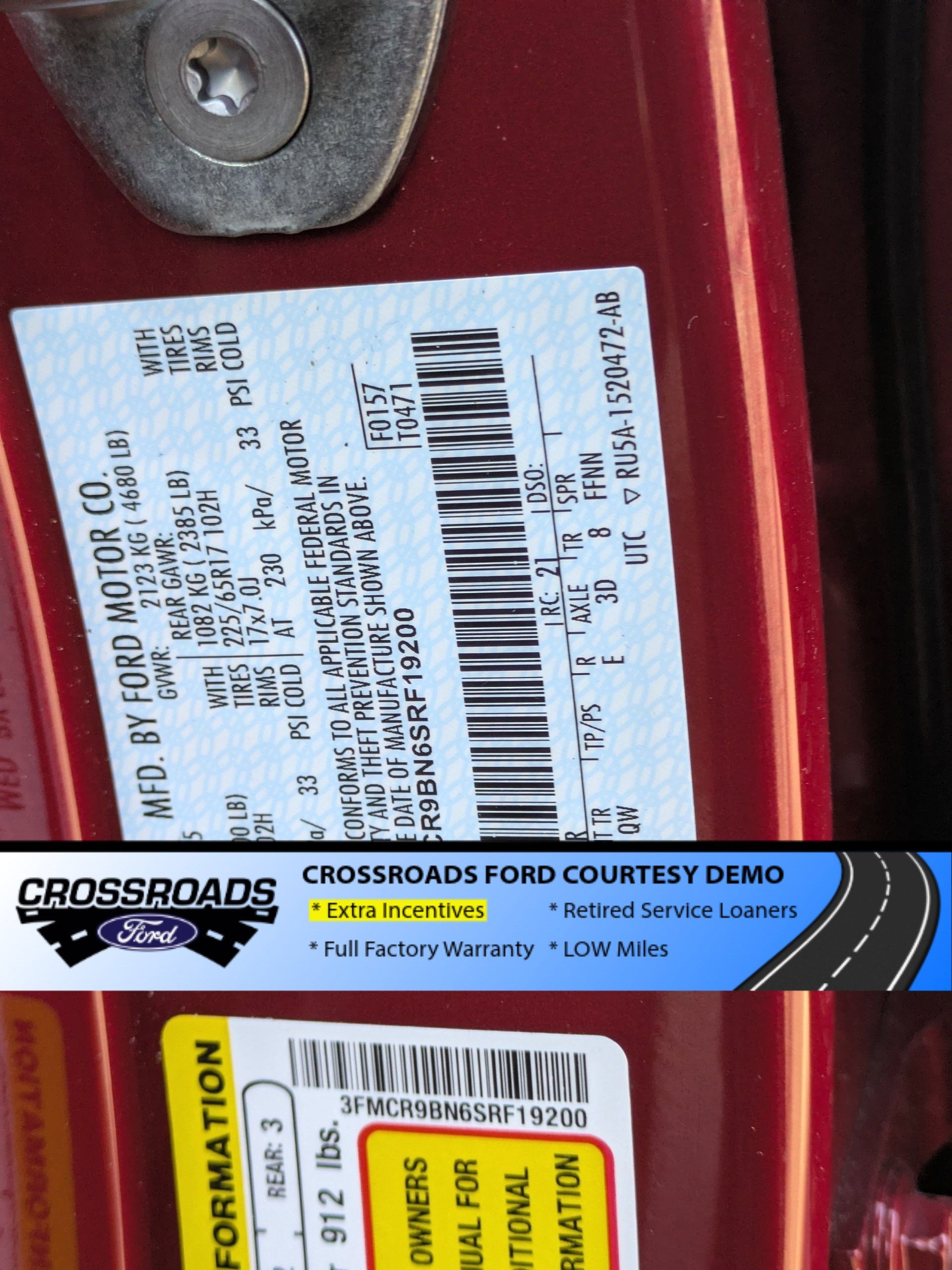 2025 Ford Bronco Sport Big Bend - Crossroads Courtesy Demo