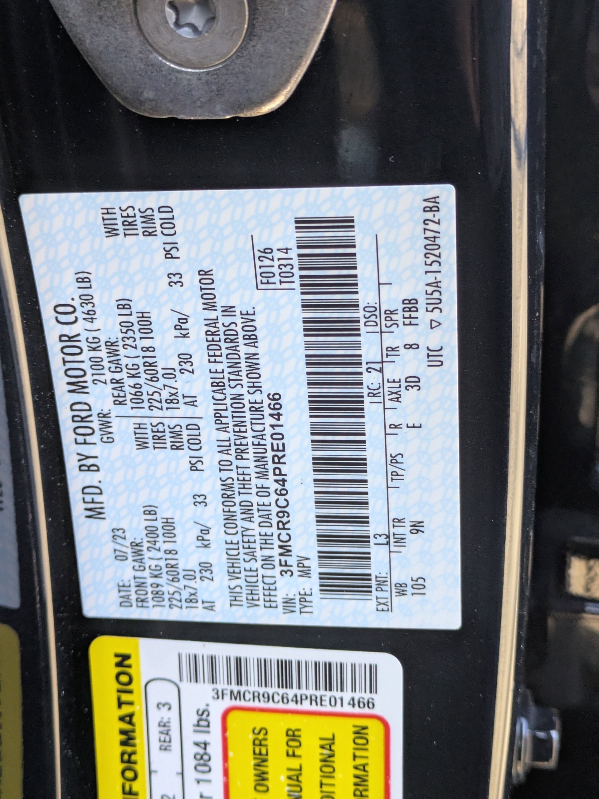 2023 Ford Bronco Sport Outer Banks