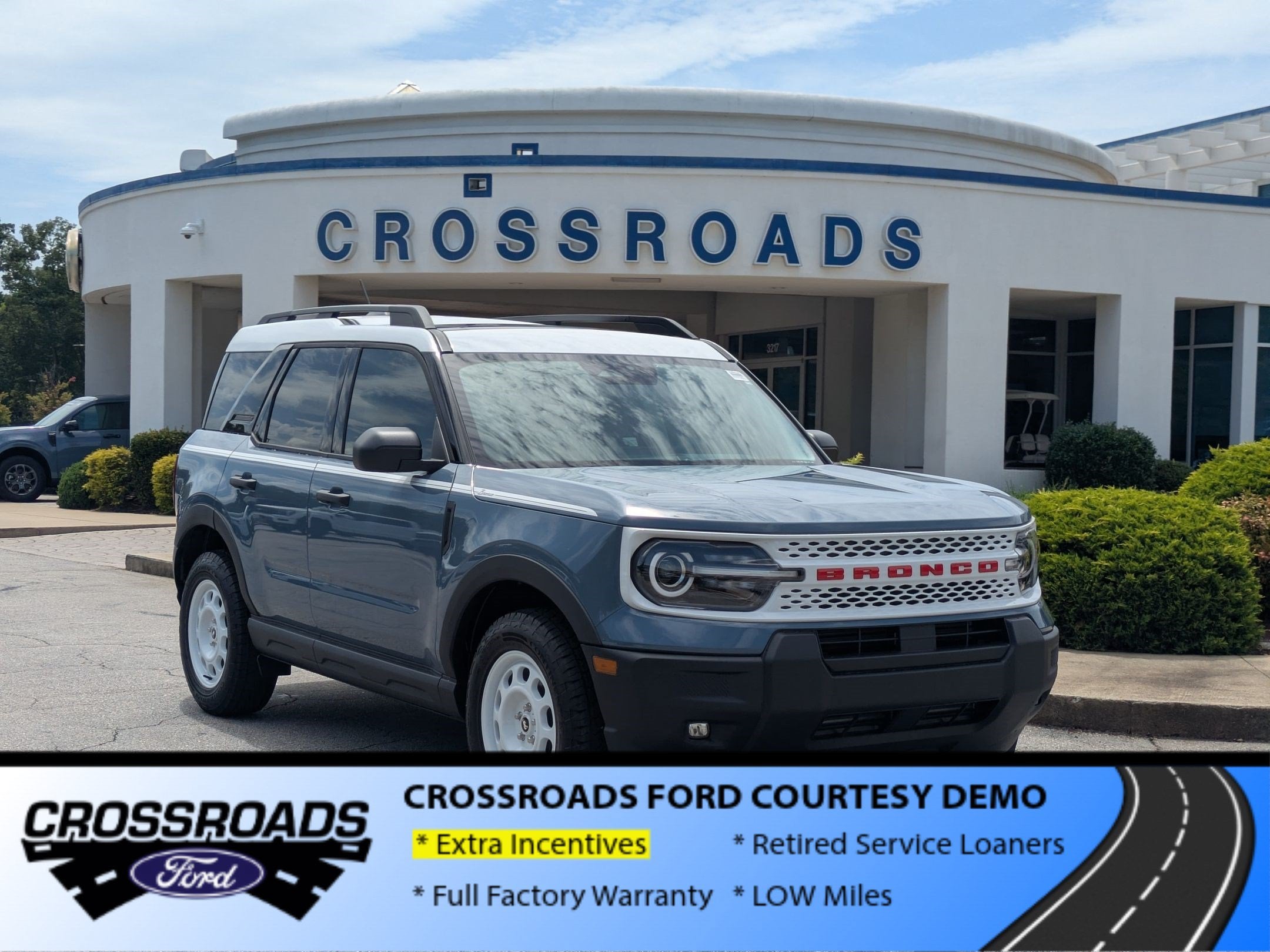 2026 Ford Bronco Sport Heritage - Crossroads Courtesy Demo