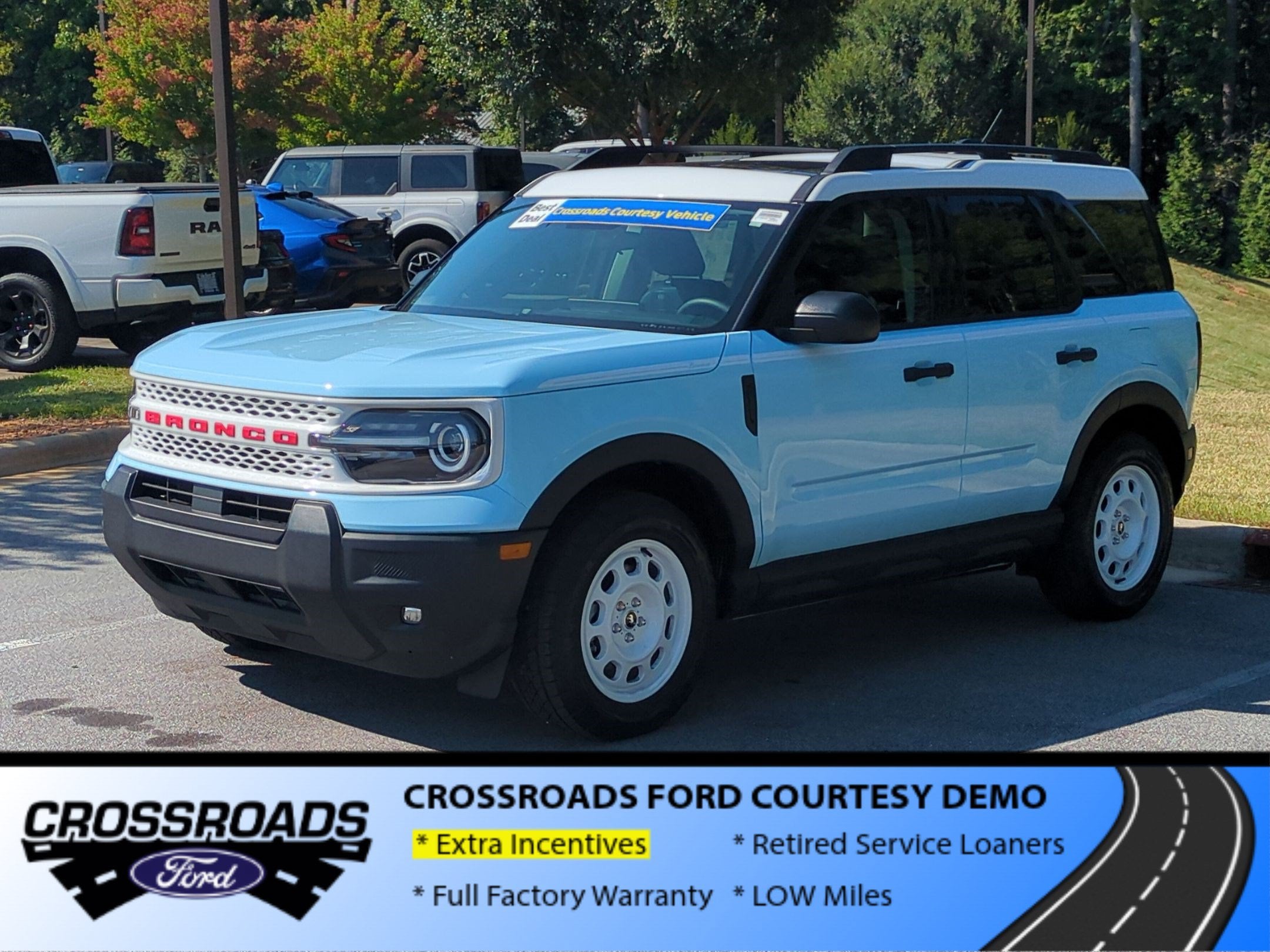 2026 Ford Bronco Sport Heritage - Crossroads Courtesy Demo
