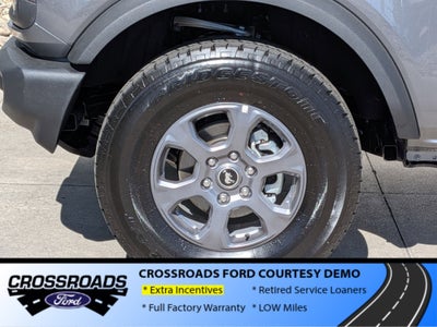 2025 Ford Bronco Big Bend - Crossroads Courtesy Demo