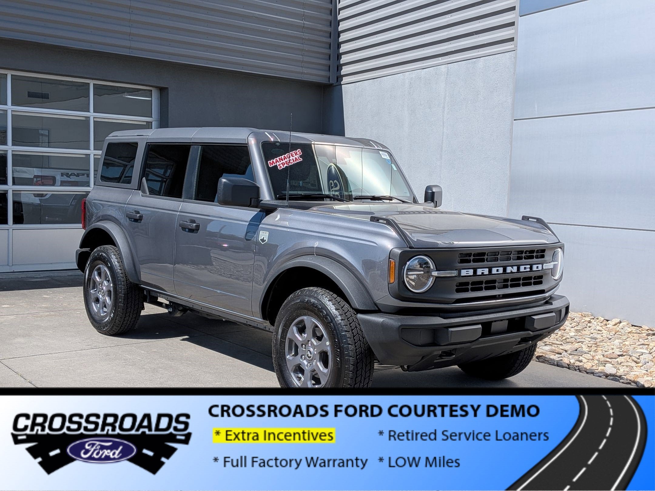 2025 Ford Bronco Big Bend - Crossroads Courtesy Demo