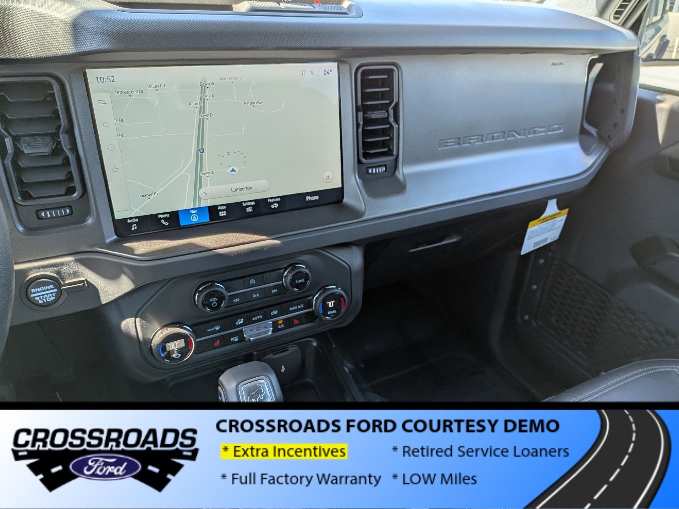 2025 Ford Bronco Big Bend - Crossroads Courtesy Demo