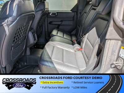 2025 Ford Bronco Big Bend - Crossroads Courtesy Demo
