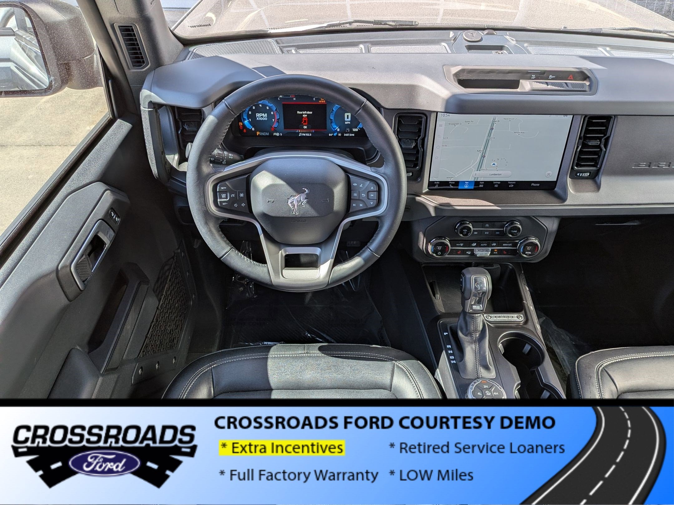 2025 Ford Bronco Big Bend - Crossroads Courtesy Demo