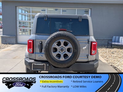 2025 Ford Bronco Big Bend - Crossroads Courtesy Demo