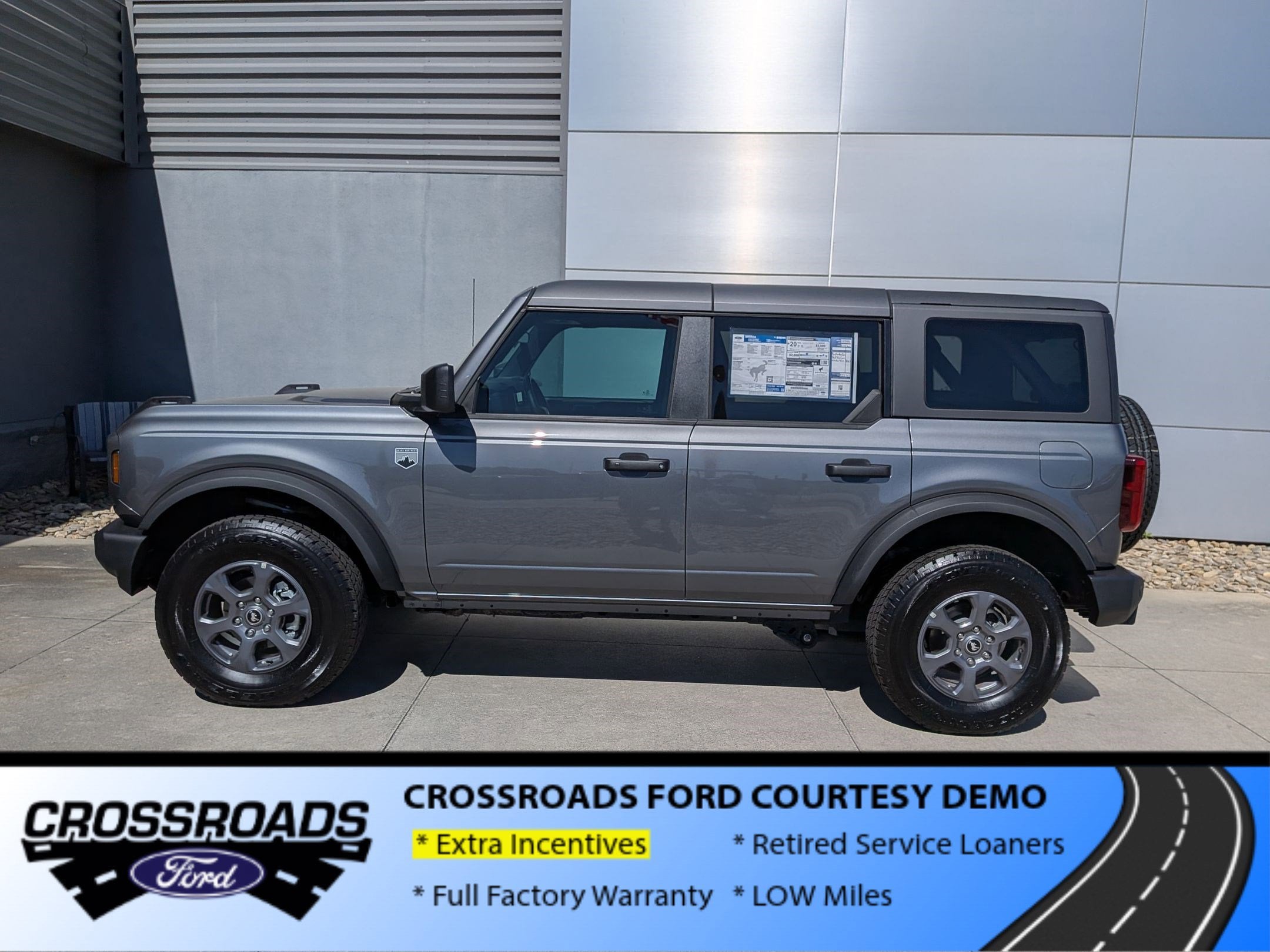 2025 Ford Bronco Big Bend - Crossroads Courtesy Demo