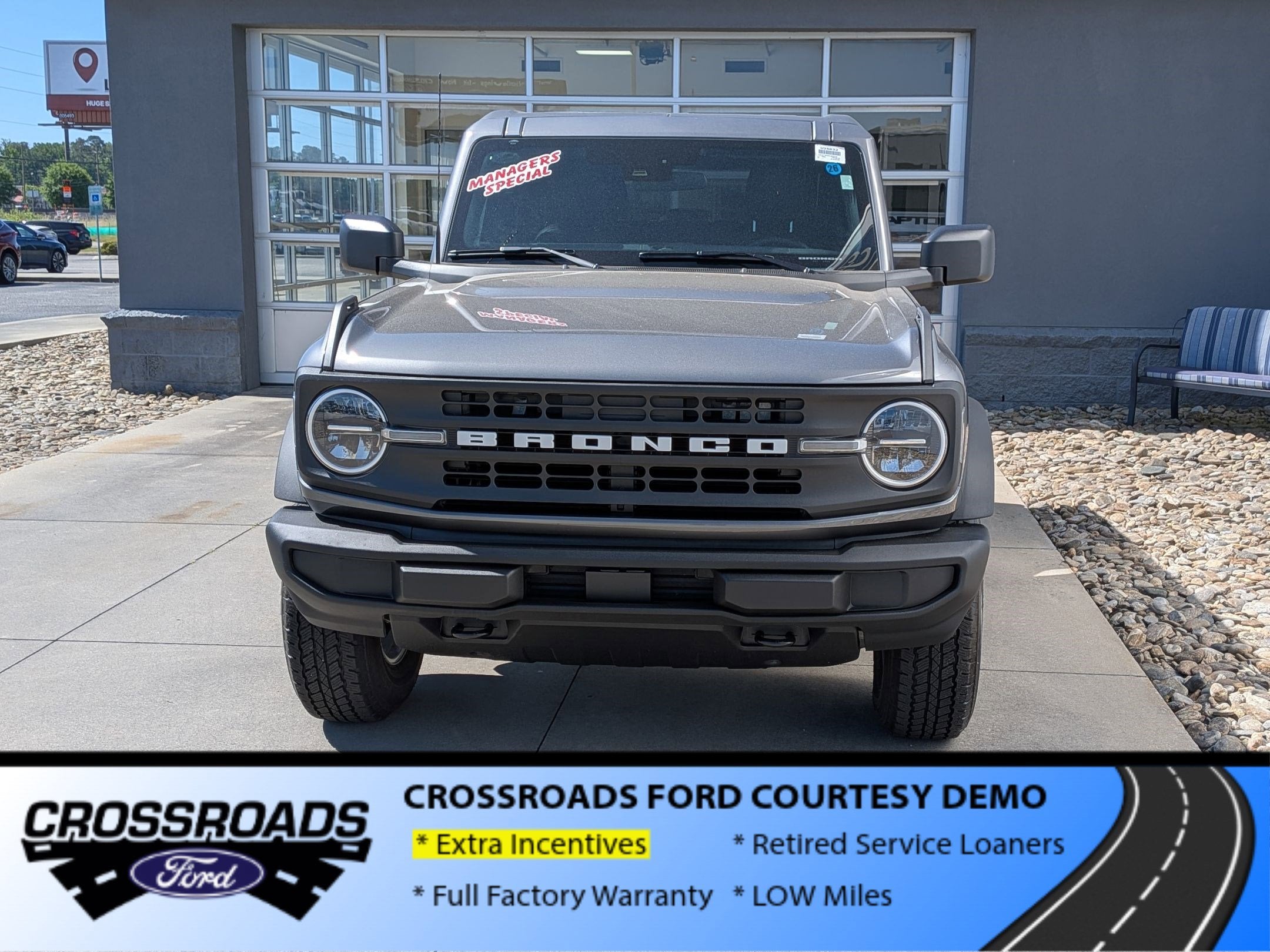 2025 Ford Bronco Big Bend - Crossroads Courtesy Demo