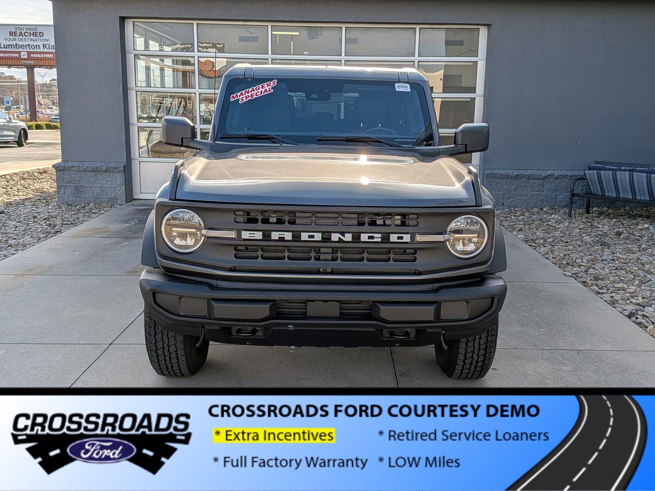2025 Ford Bronco Big Bend - Crossroads Courtesy Demo