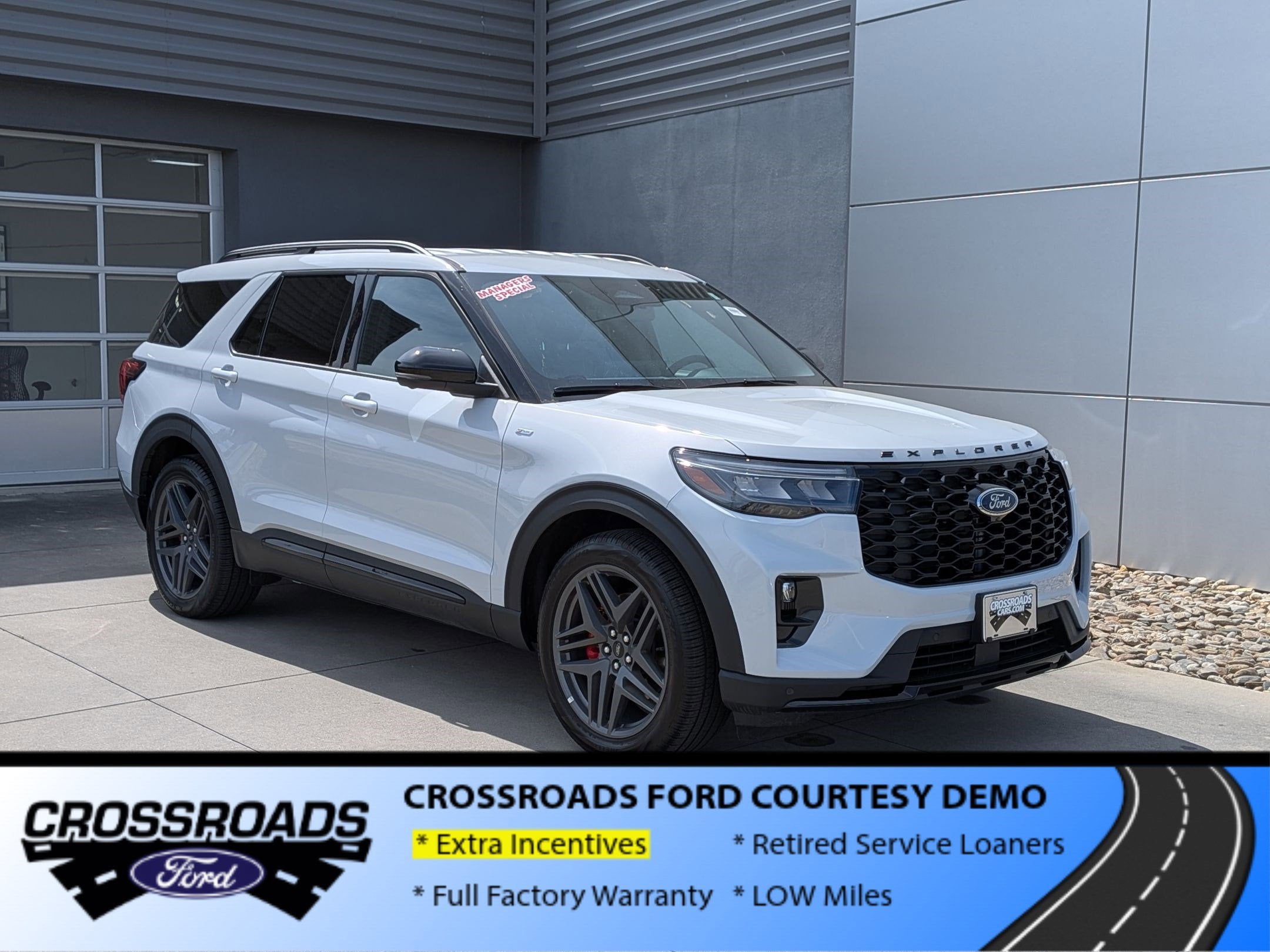 2026 Ford Explorer ST-Line - Crossroads Courtesy Demo
