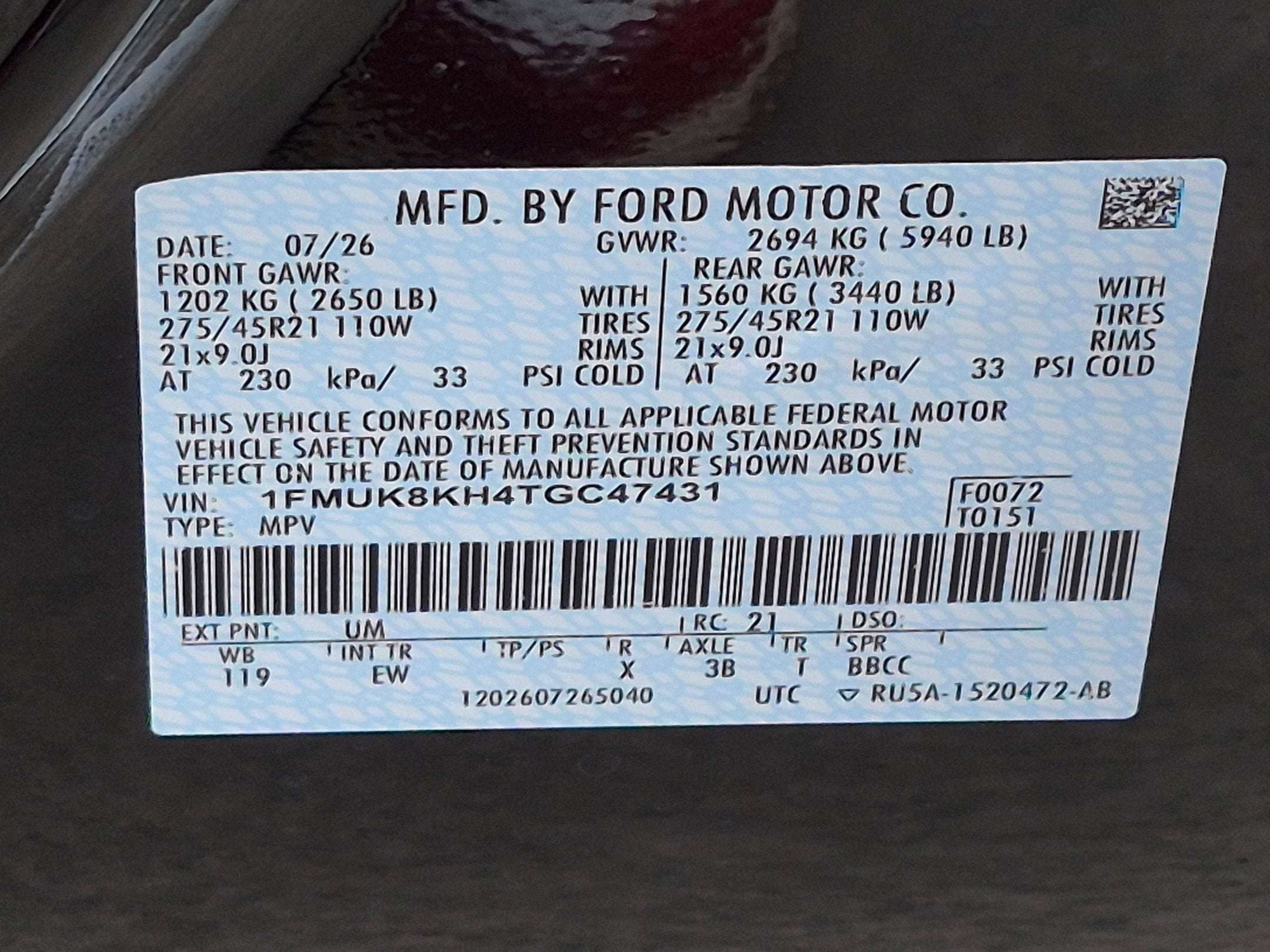 2026 Ford Explorer ST-Line