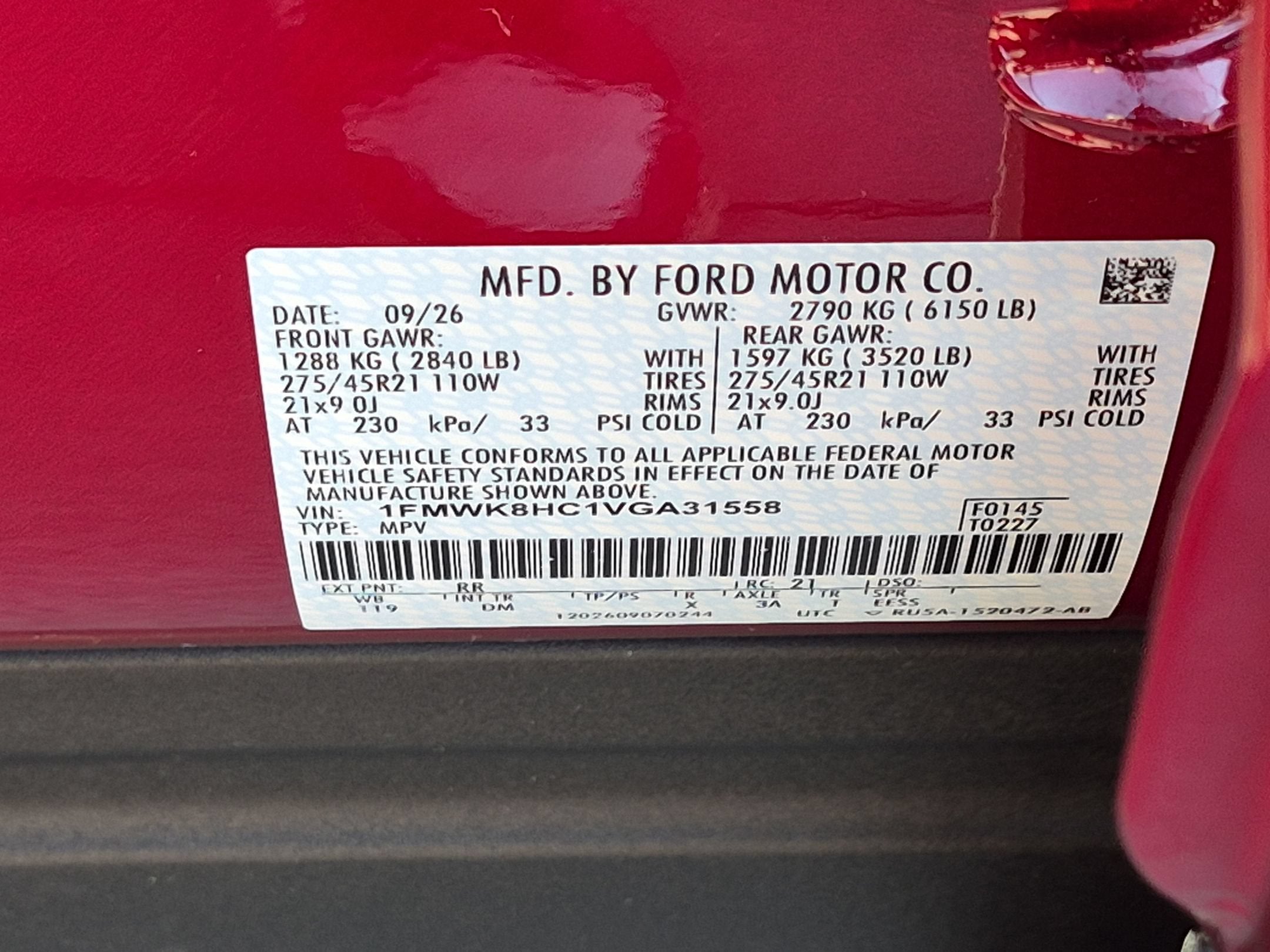 2027 Ford Explorer Platinum