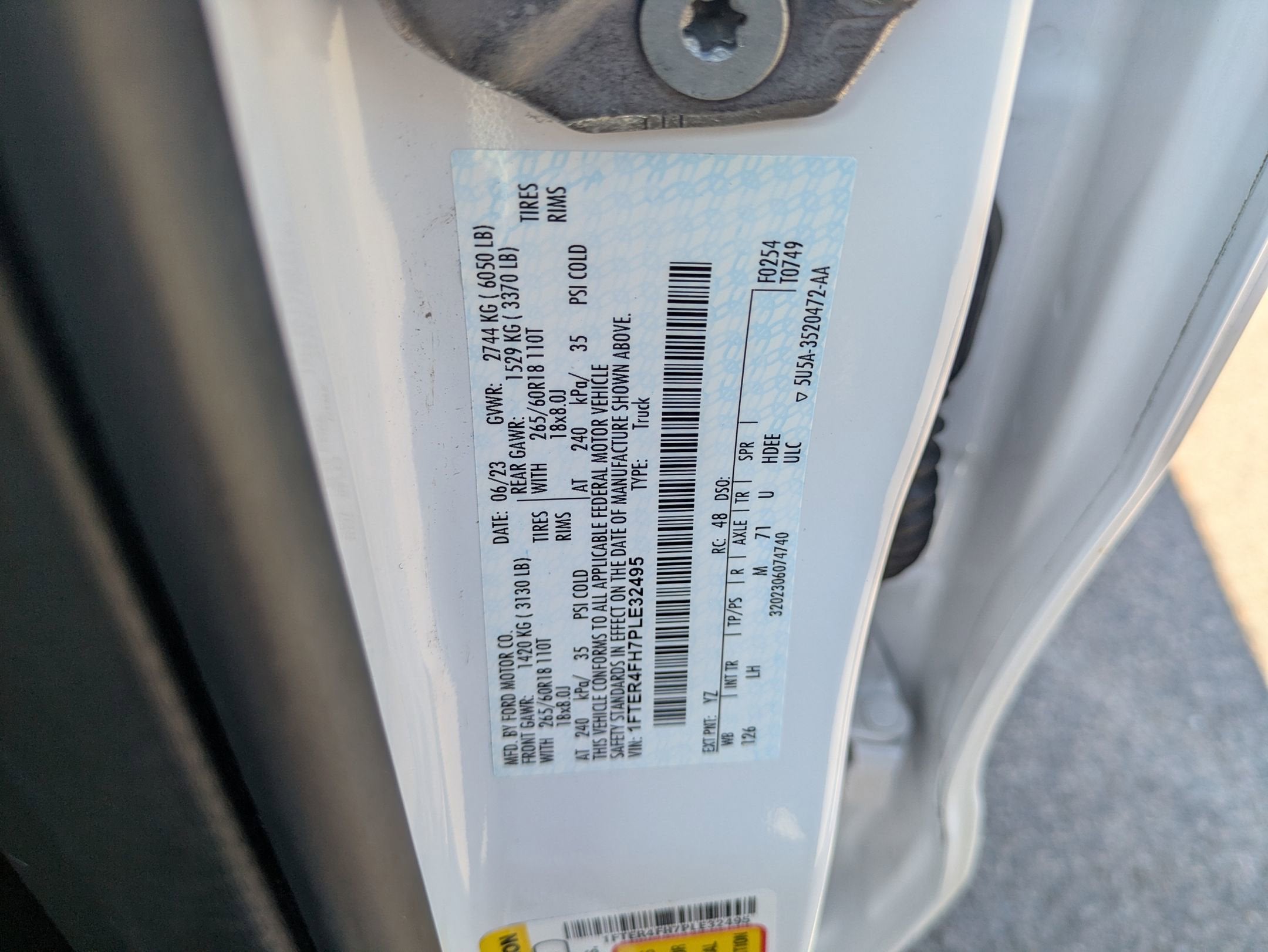 2023 Ford Ranger XLT