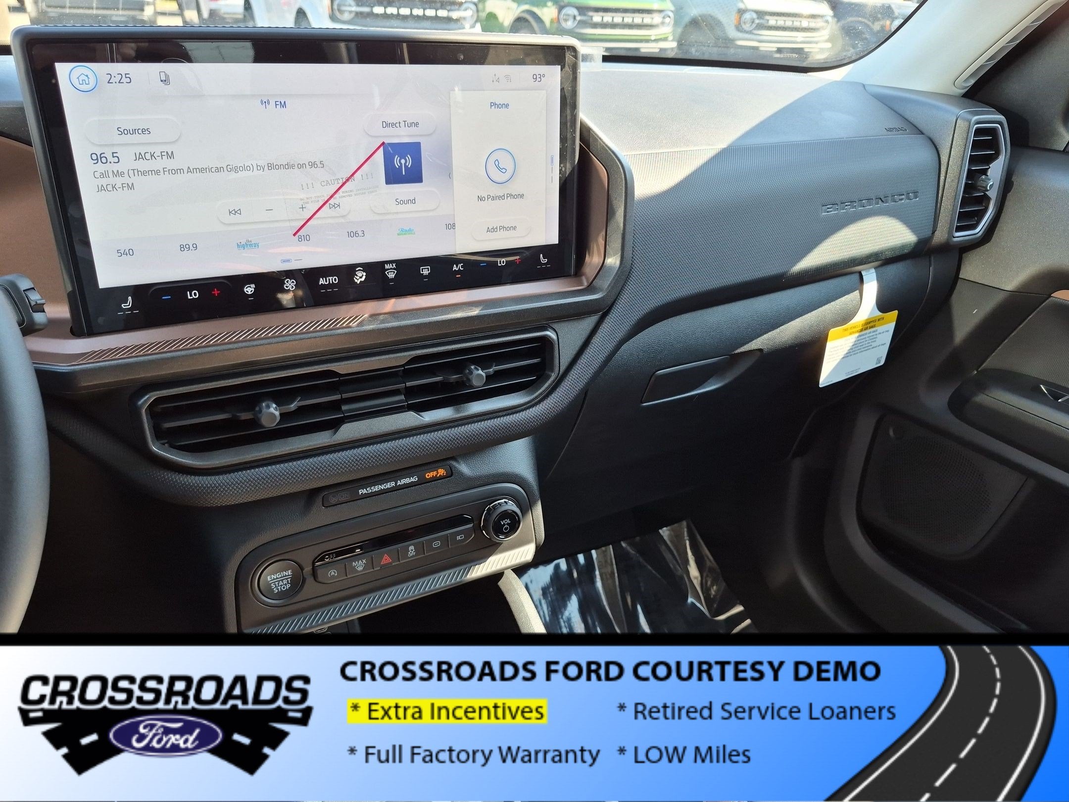 2026 Ford Bronco Sport Outer Banks - Crossroads Courtesy Demo