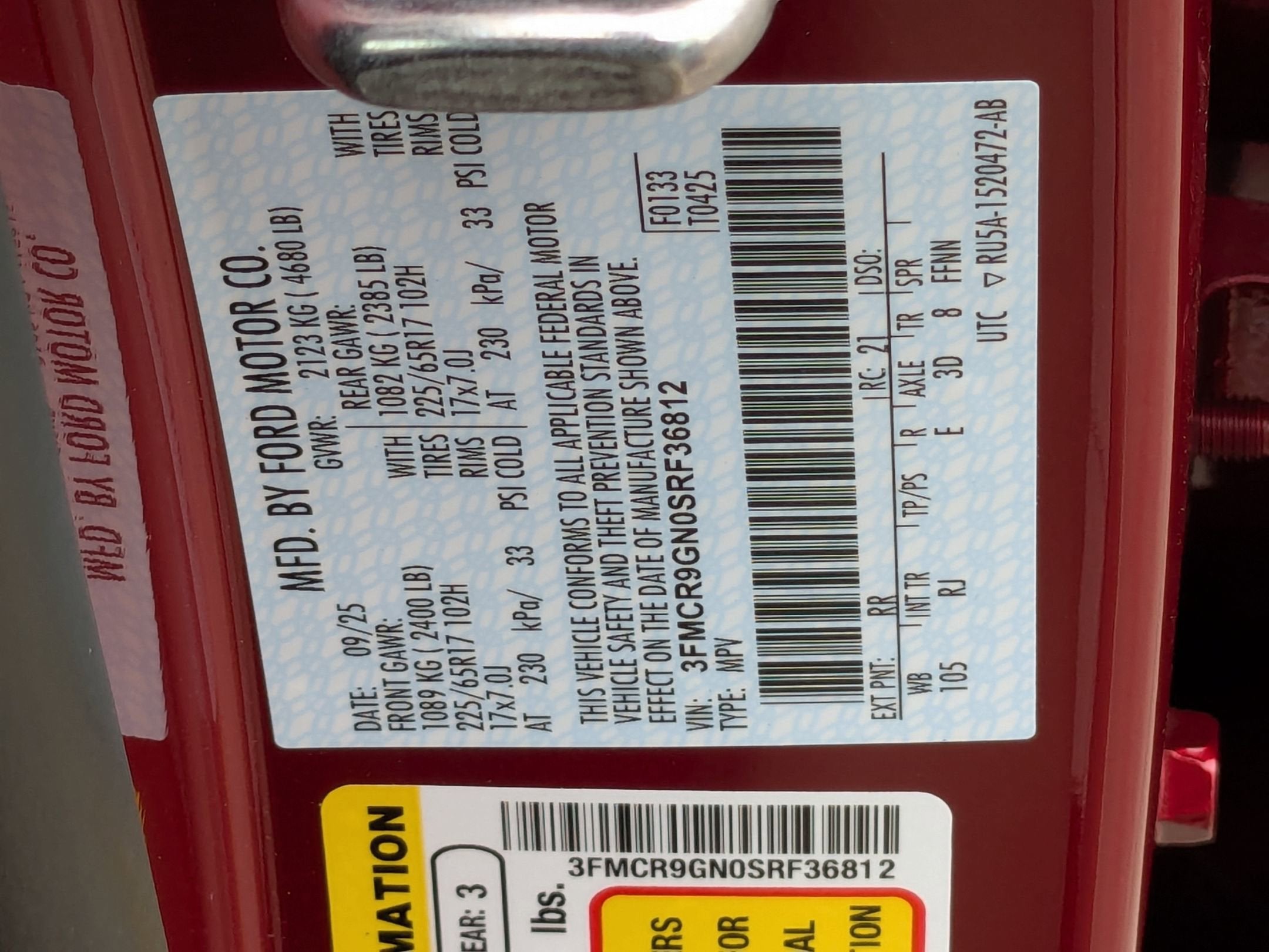 2025 Ford Bronco Sport Heritage