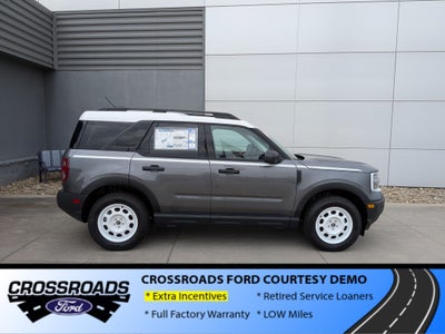 2026 Ford Bronco Sport Heritage - Crossroads Courtesy Demo