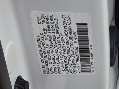 2022 Honda Pilot EX-L