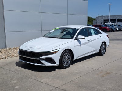 2025 Hyundai Elantra Hybrid Blue
