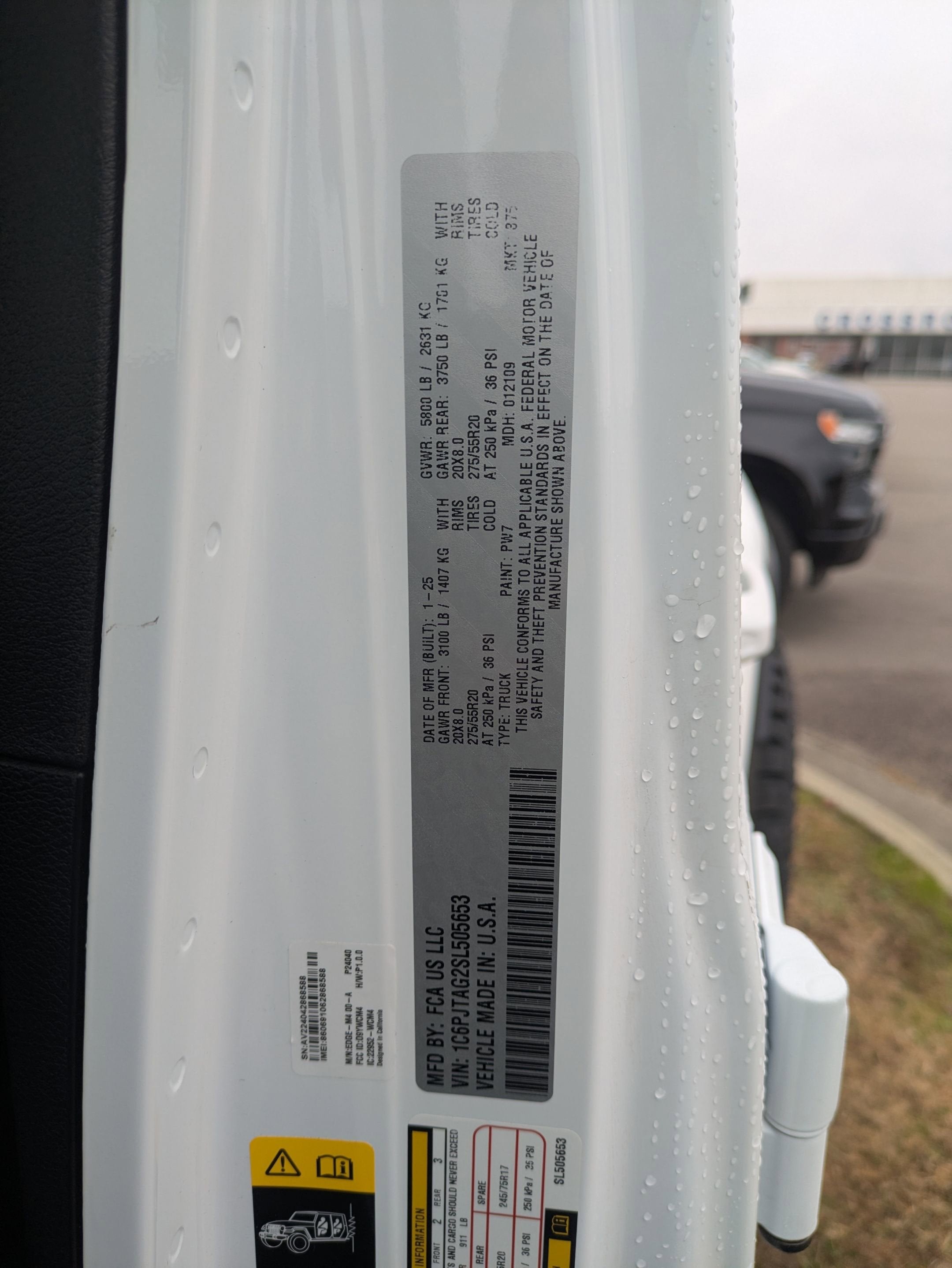 2025 Jeep Gladiator Sport