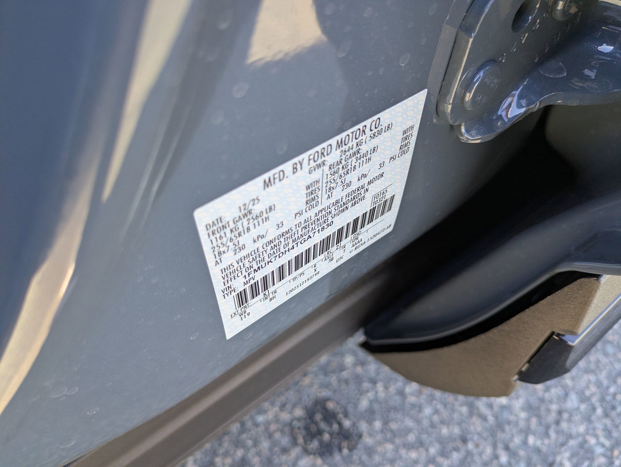 2026 Ford Explorer Active w/200A Pkg