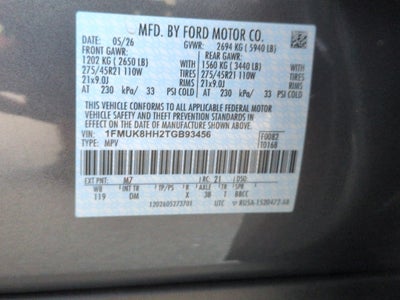 2026 Ford Explorer Platinum