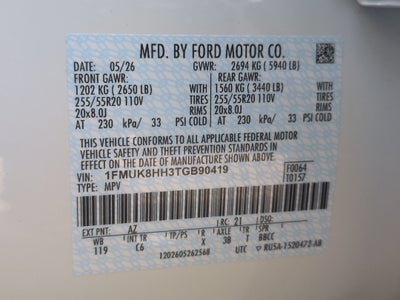 2026 Ford Explorer Platinum