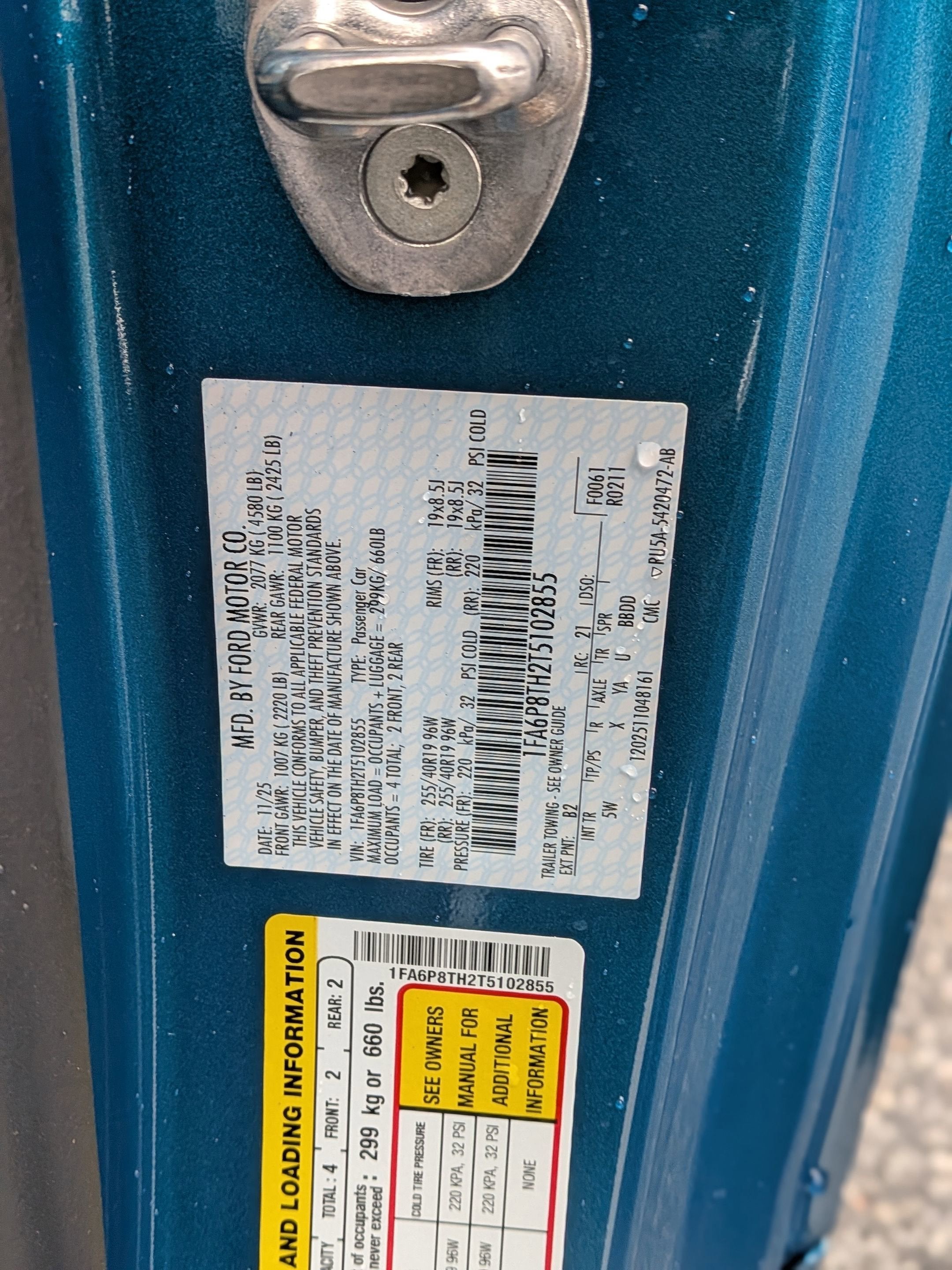 2026 Ford Mustang EcoBoost Premium