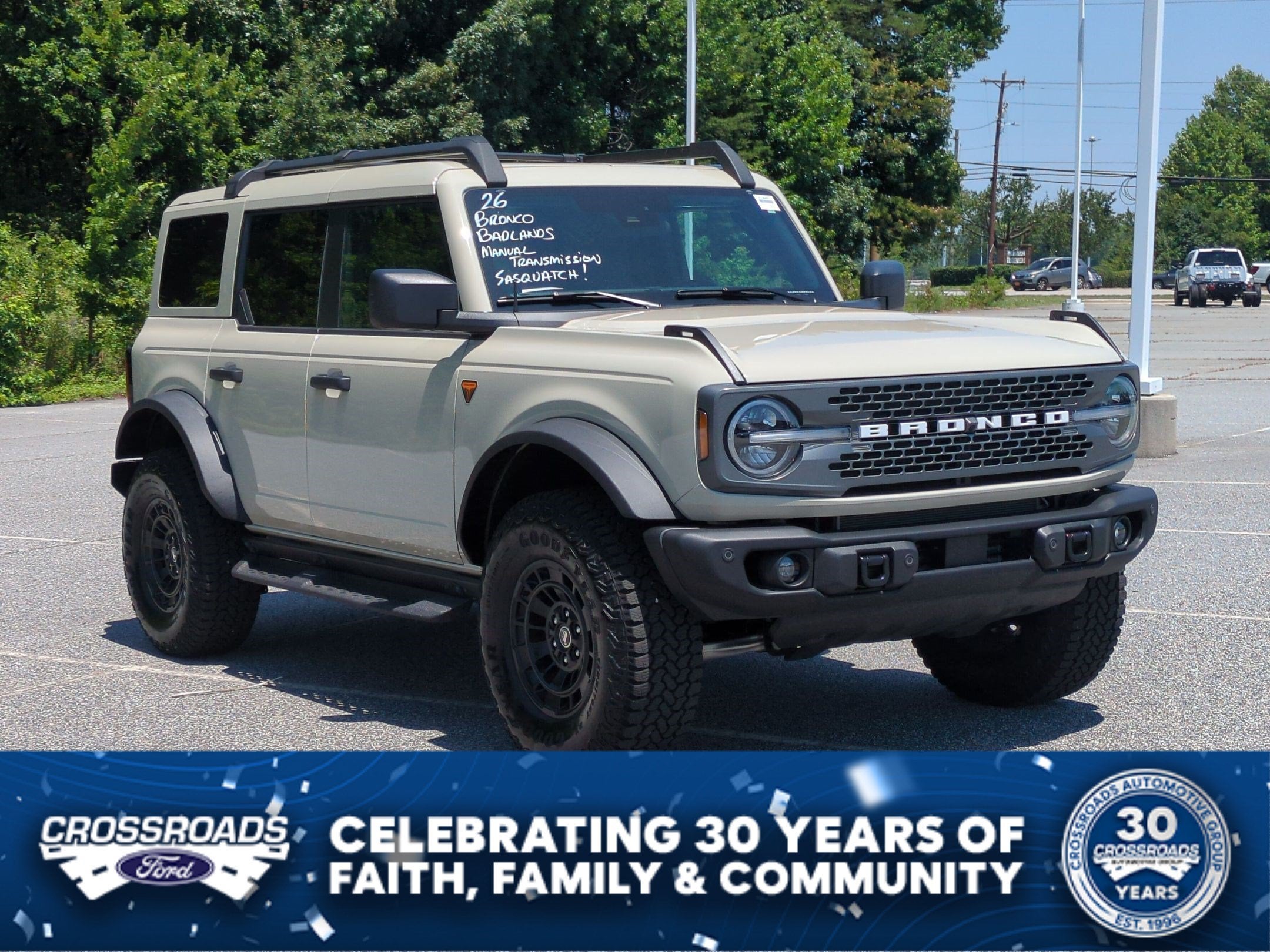 2026 Ford Bronco Badlands