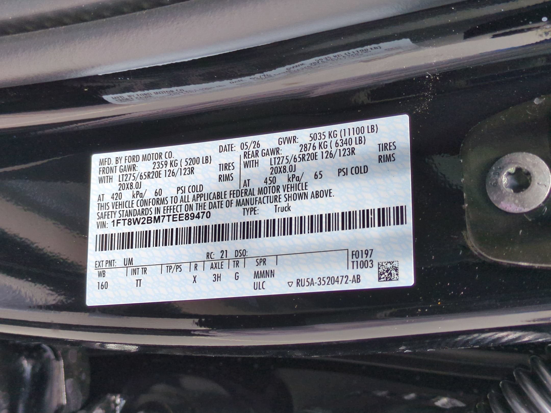 2026 Ford Super Duty F-250 SRW Platinum