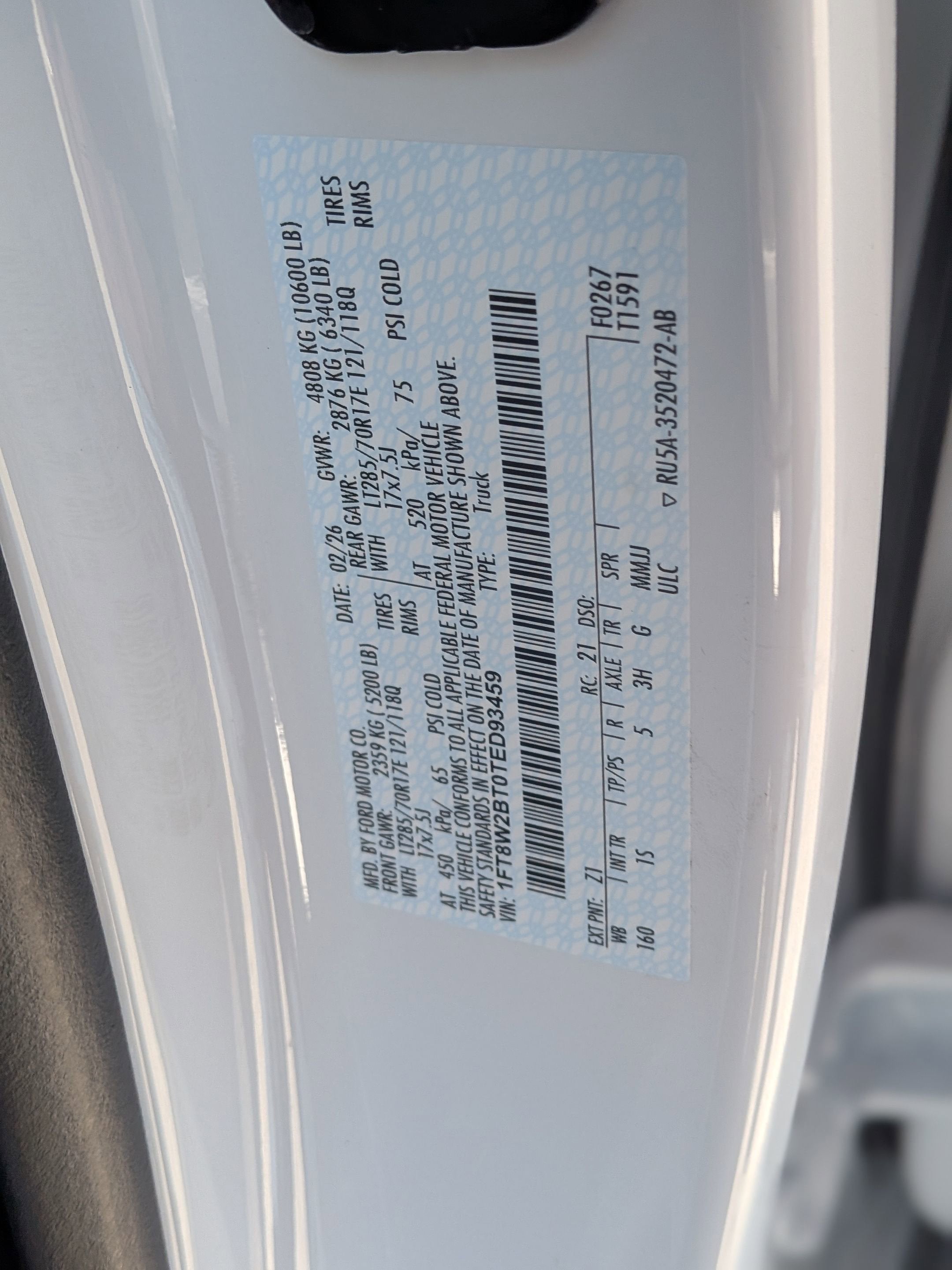 2026 Ford Super Duty F-250 SRW XL