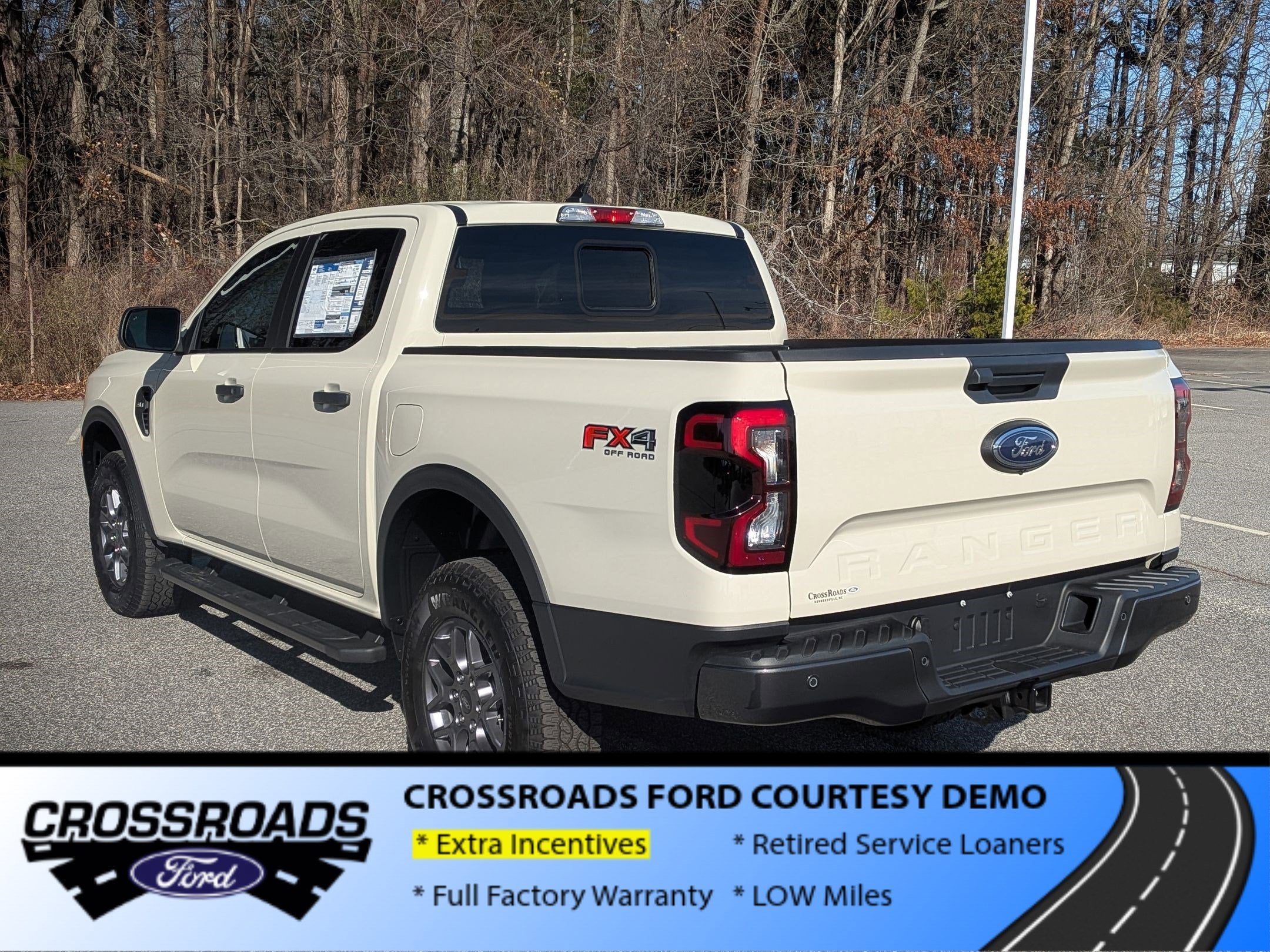 2025 Ford Ranger XLT - Crossroads Courtesy Demo