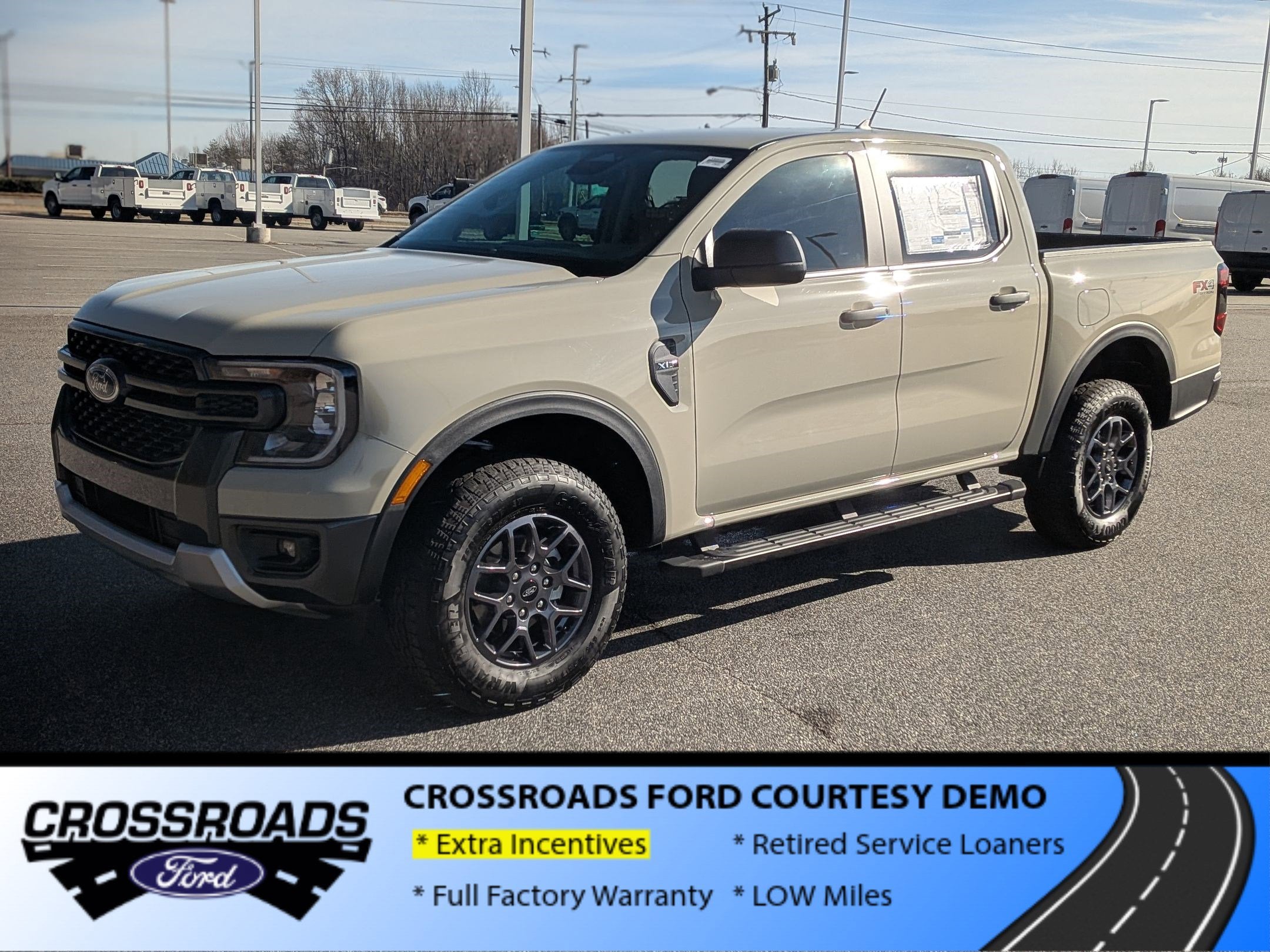 2025 Ford Ranger XLT - Crossroads Courtesy Demo