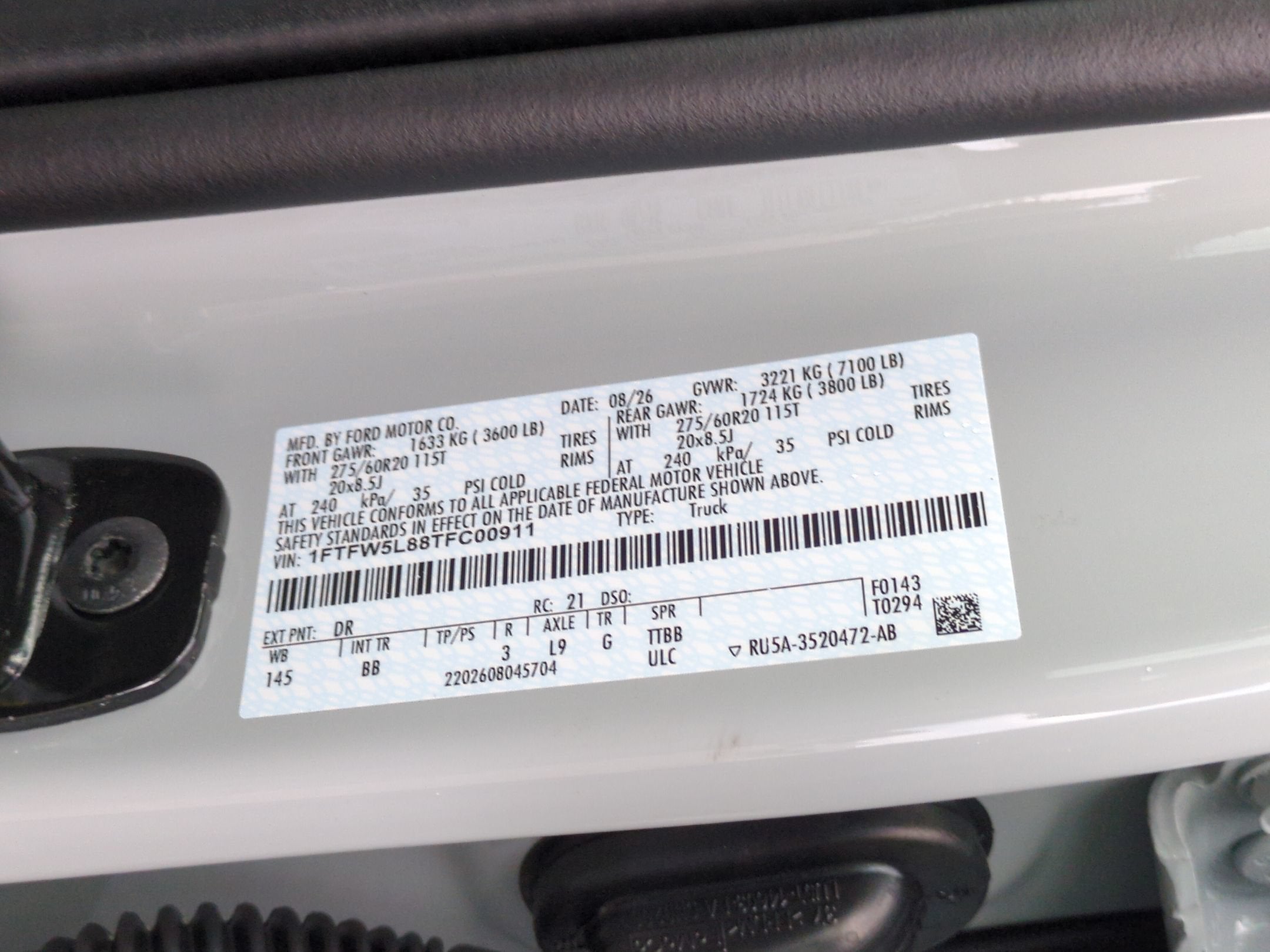 2026 Ford F-150 LARIAT