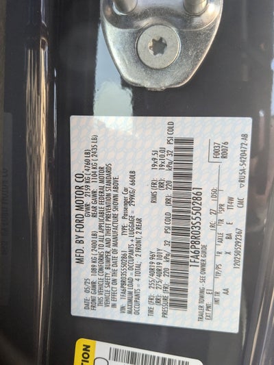 2025 Ford Mustang Dark Horse