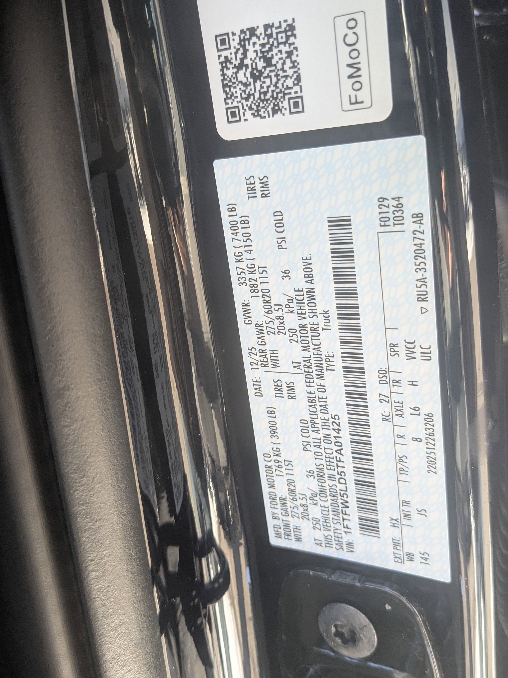 2026 Ford F-150 LARIAT