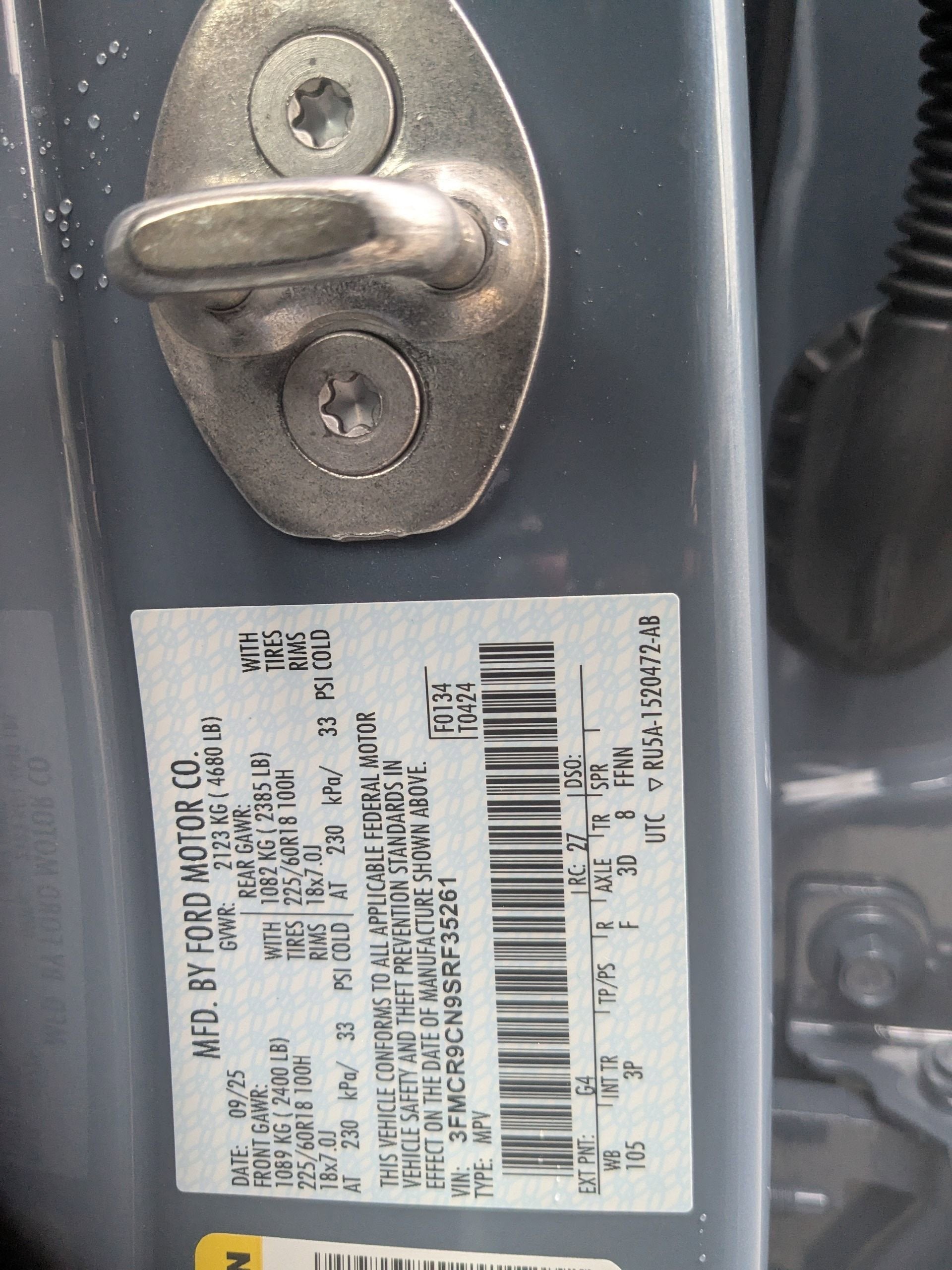 2025 Ford Bronco Sport Outer Banks