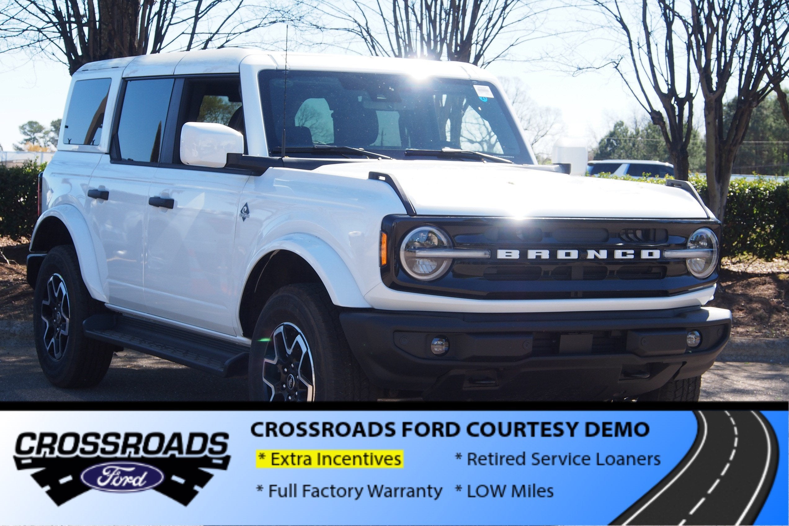 2026 Ford Bronco Outer Banks - Crossroads Courtesy Demo